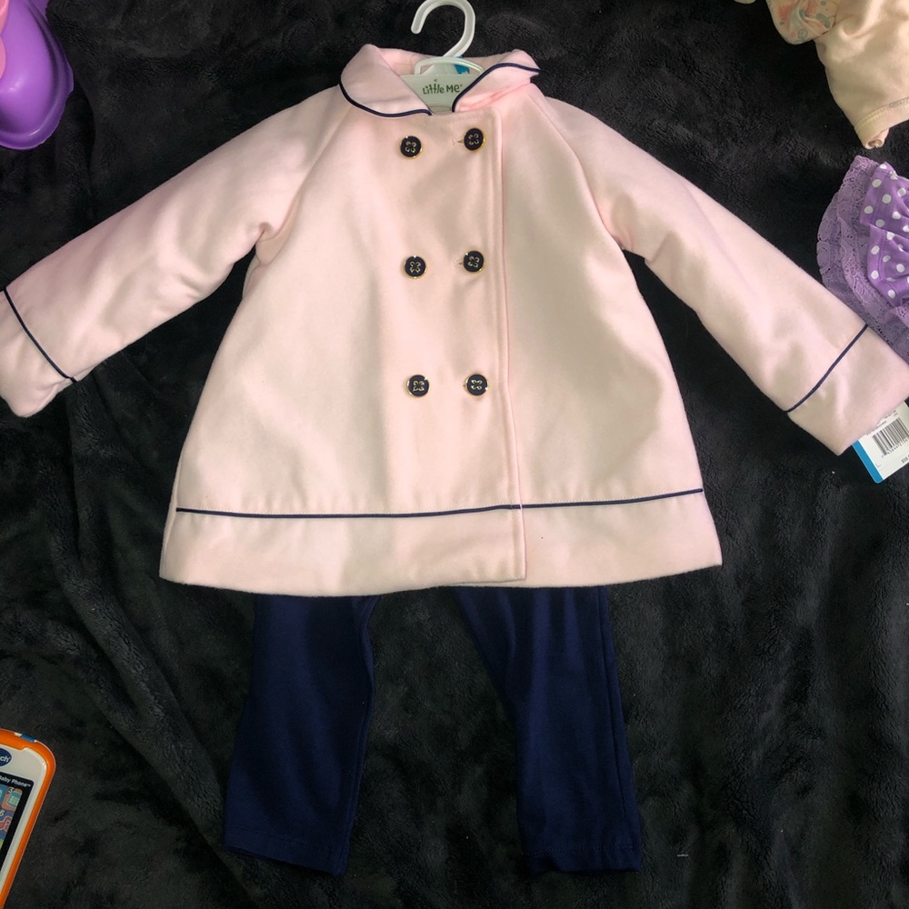 Baby Matching Coat, Leggings and shirt 24 months